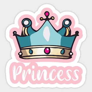 Royal Princess Crown Sticker